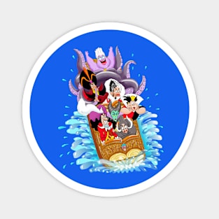 Villains Splash Mountain Magnet